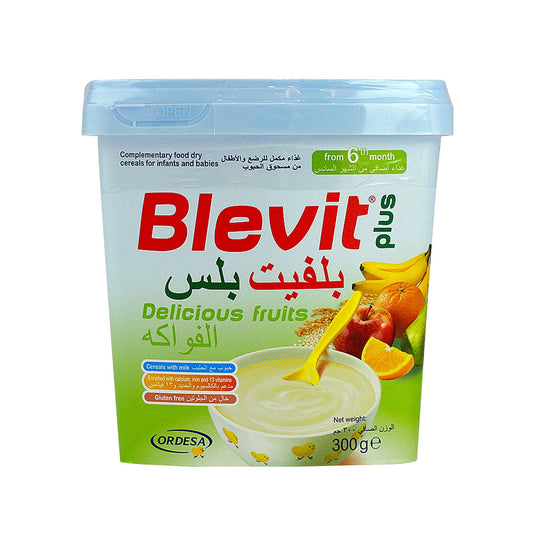 BLEVIT PLUS CEREALS DELICIOUS FRUITS 300 G