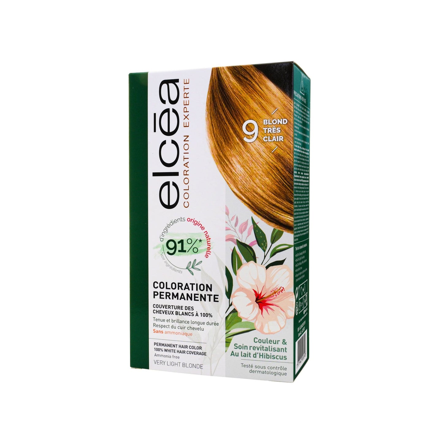 ELCEA PERMANENT HAIR COLOR 9 VERY LIGHT BLONDE