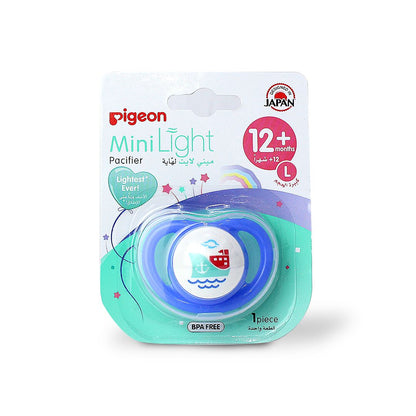 PIGEON SILICONE PACIFIER MINILIGHT 12+ 78463