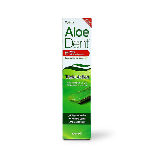 ALOEDENT TOOTH PASTE TRIPLE ACTION WITH FLOURIDE 100 ML