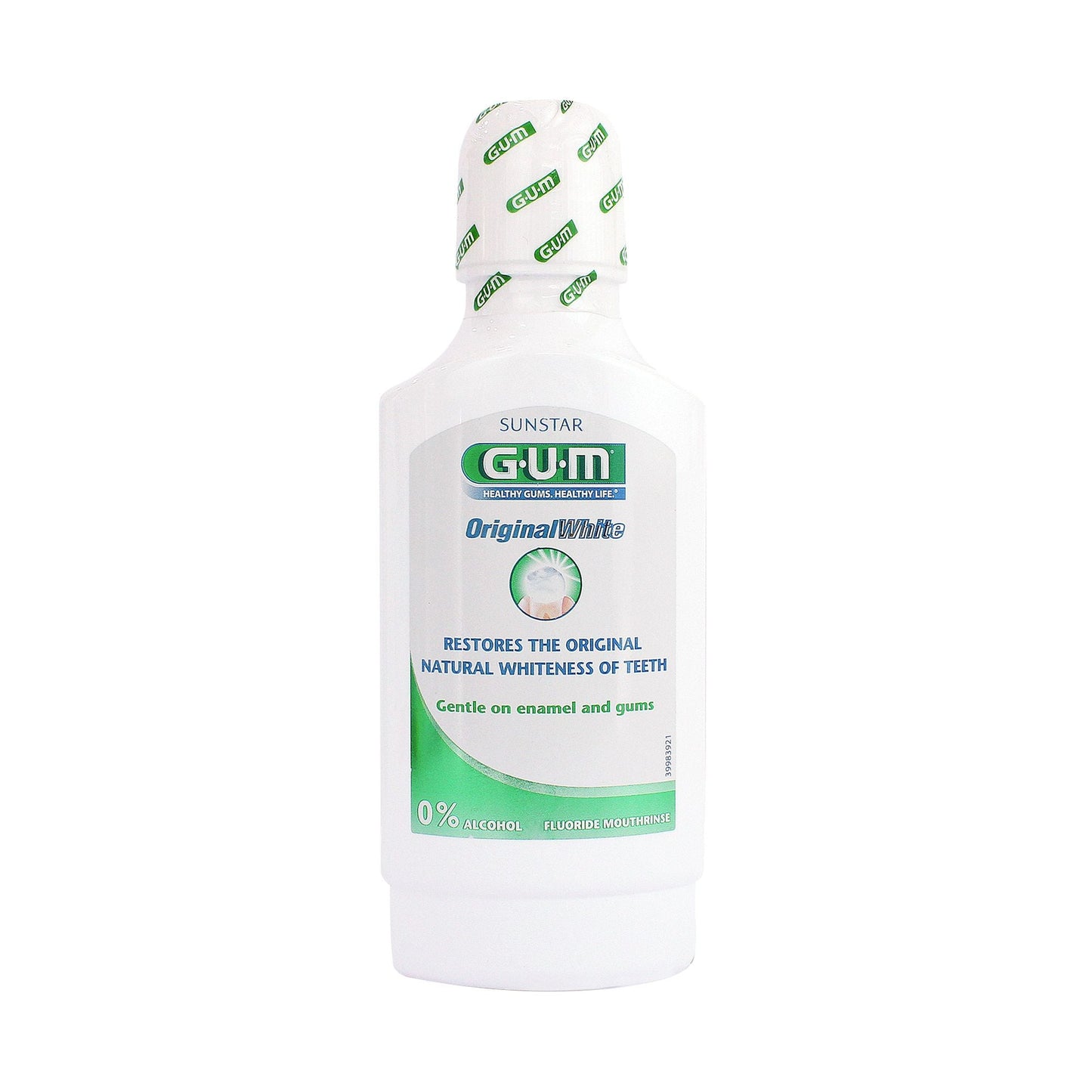 G.U.M ORIGINAL WHITE MOUTH WASH 300 ML