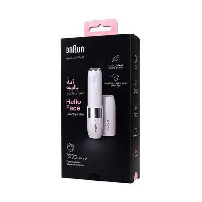 BRAUN HELLO FACE MINI HAIR REMOVER FS1000