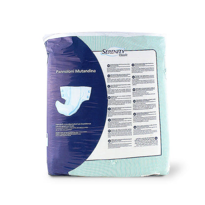 SERENITY ADULT DIAPER CLASSIC SUPER XL 15 S