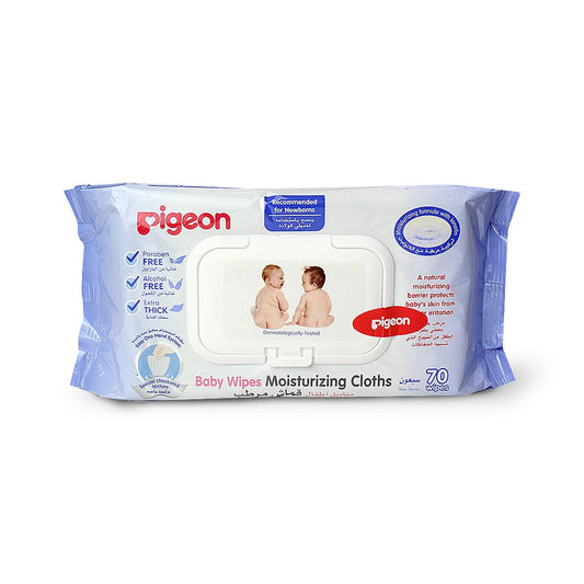 PIGEON BABY WIPES MOISTURIZING 70 S