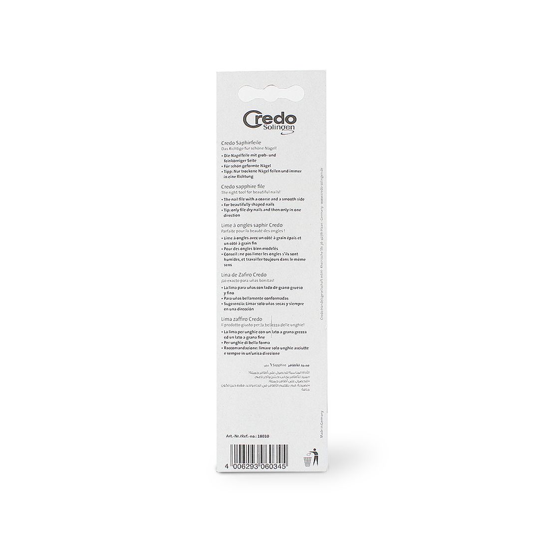 CREDO SAPPHIRE NAIL FILE 18010