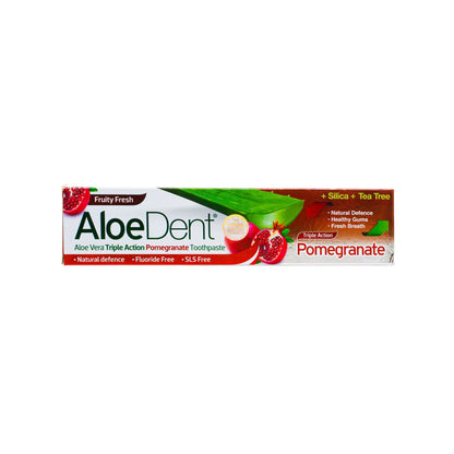 ALOEDENT TOOTH PASTE TRIPLE ACTION POMEGRANATE 100 ML