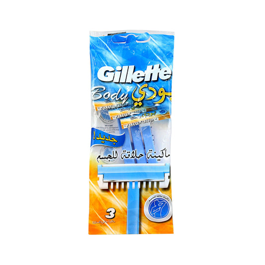 GILLETTE BODY CRUTS BLADES 3 S - 30207