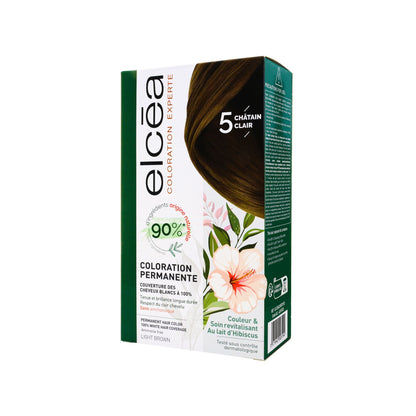 ELCEA PERMANENT HAIR COLOR 5 LIGHT BROWN