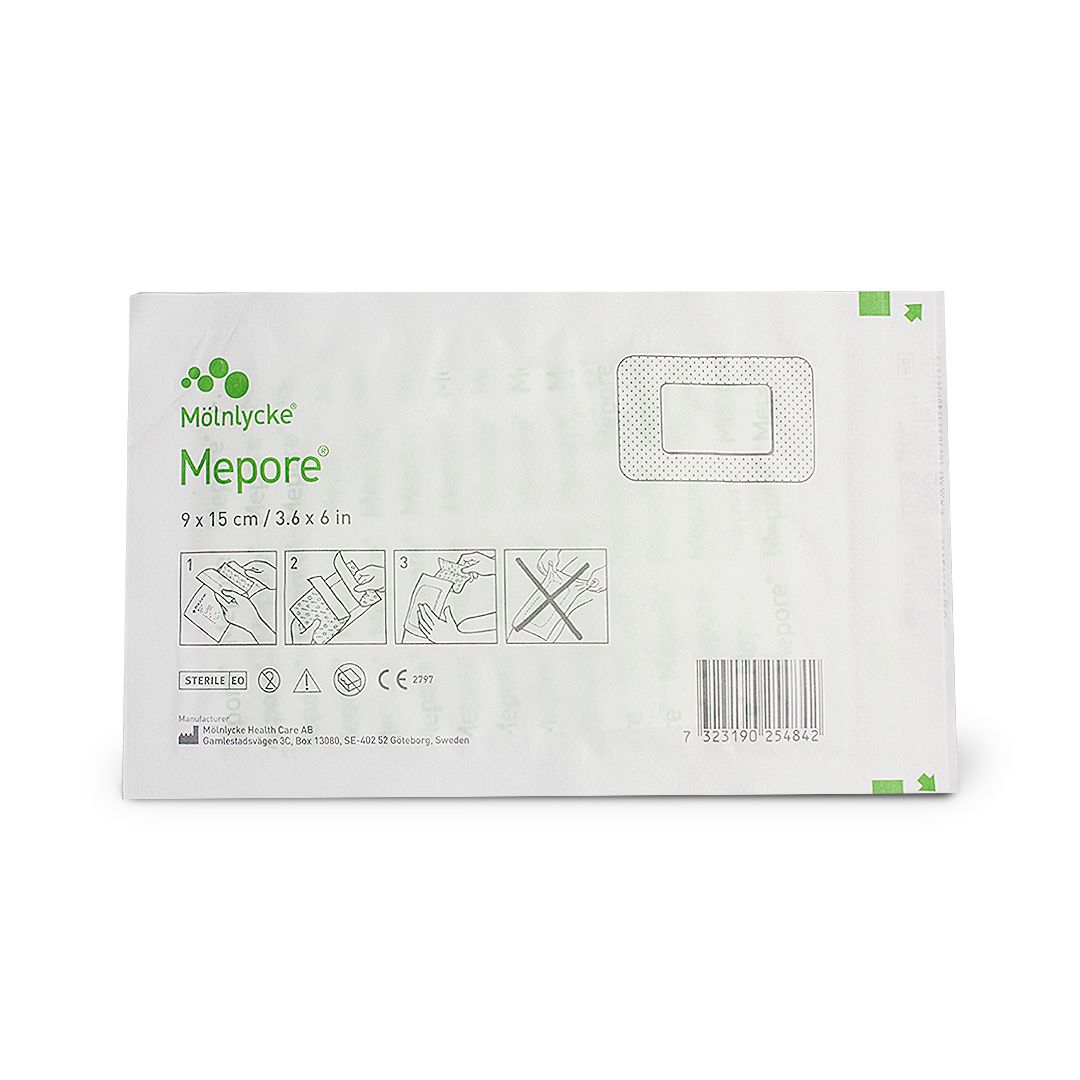 MEPORE SURGICAL DRESSING 9 X 15 1 S