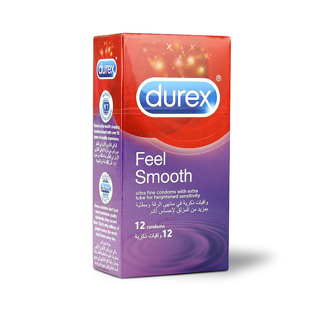 DUREX CONDOM FEEL SMOOTH 12 S