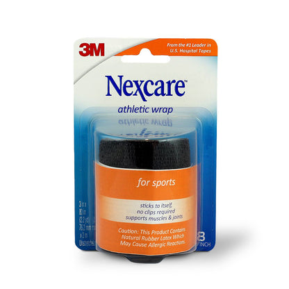 NEXCARE ATHLETIC WRAP BLACK CR-3BK