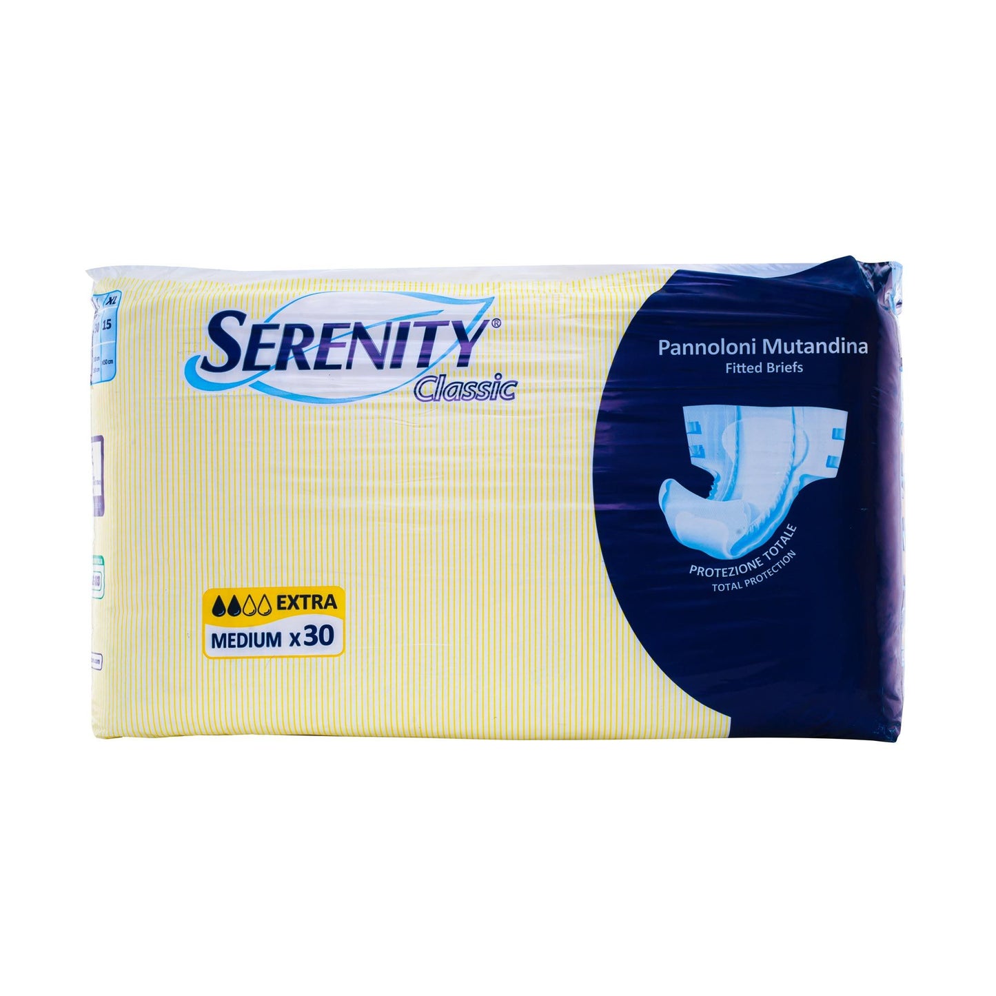 SERENITY ADULT DIAPER CLASSIC EXTRA M 30 S