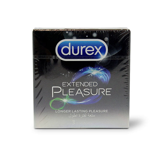 DUREX CONDOM EXTENDED PLEASURE 3 S