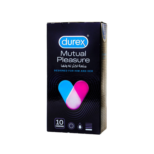 DUREX CONDOM MUTUAL PLEASURE 10 S