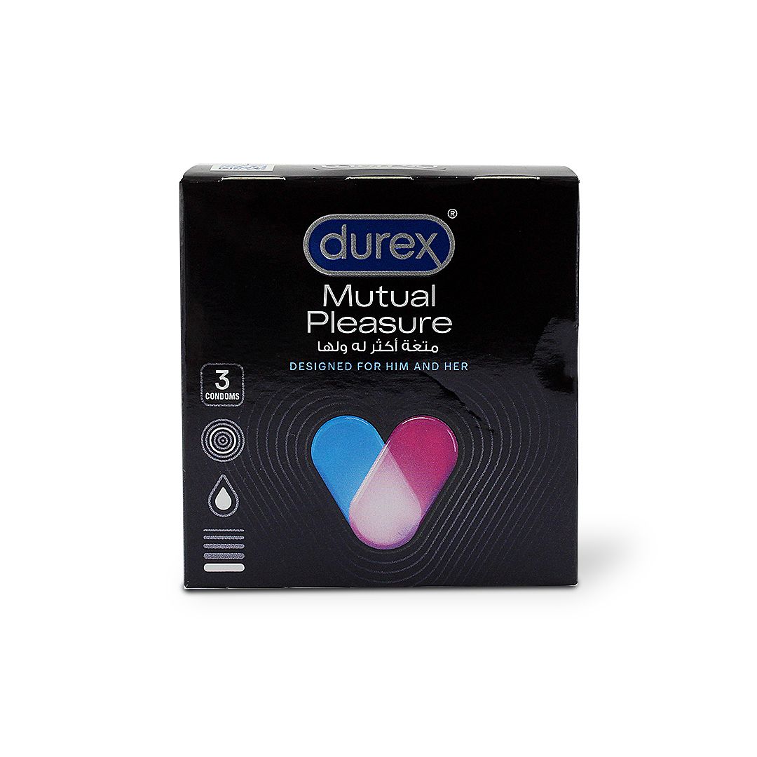 DUREX CONDOM MUTUAL PLEASURE 3 S