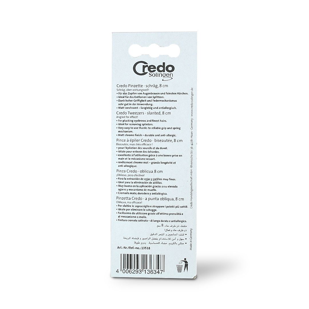 CREDO TWEEZER CHROM 13518