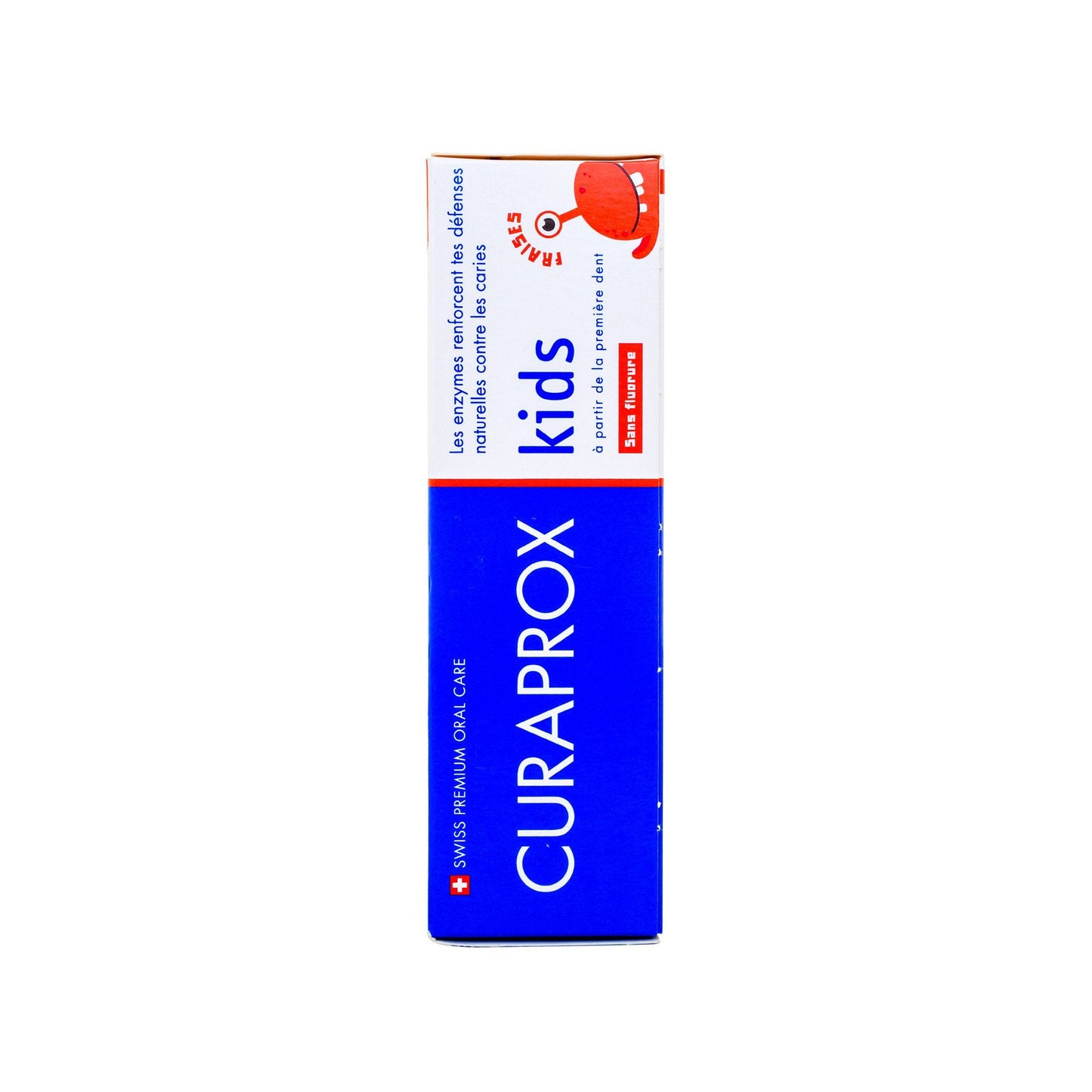 CURAPROX TOOTH PASTE KIDS 0+ STRAWBERRY NO FLORIDE 60 ML