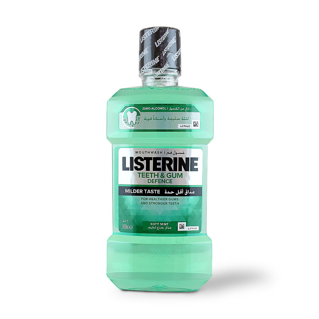 LISTERINE MOUTH WASH TEETH&GUM DEF ZERO 500 ML