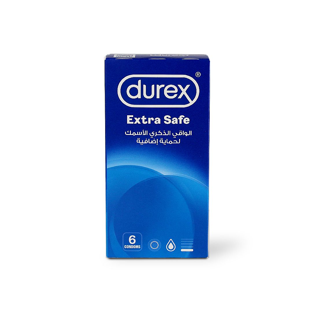 DUREX CONDOM EXTRA SAFE 6 S