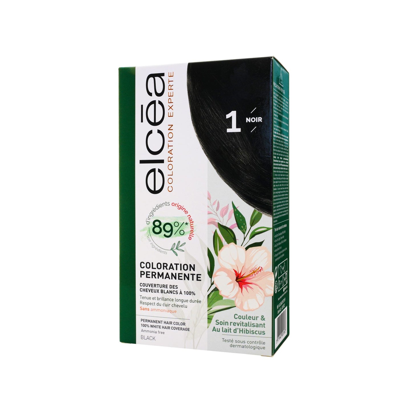 ELCEA PERMANENT HAIR COLOR 1 BLACK