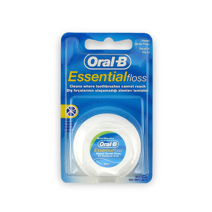 ORAL B FLOSS ESSENTIAL WAXED MINT - 28086