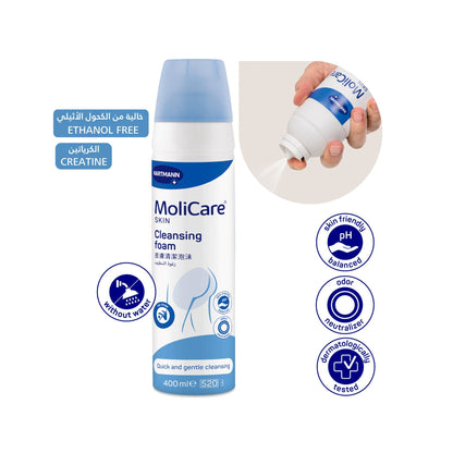 MOLICARE SKINTEGRITY CLEANSING FOAM 400 ML