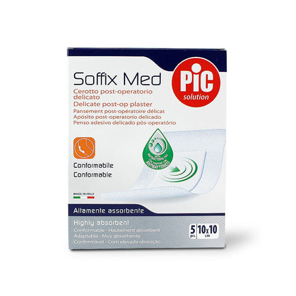 PIC PLASTER SOFFIX MED 10 CM X 10 CM 5 S