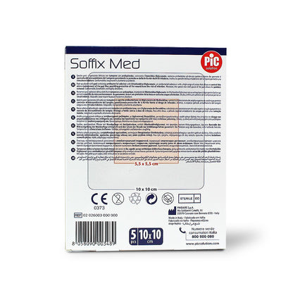 PIC PLASTER SOFFIX MED 10 CM X 10 CM 5 S