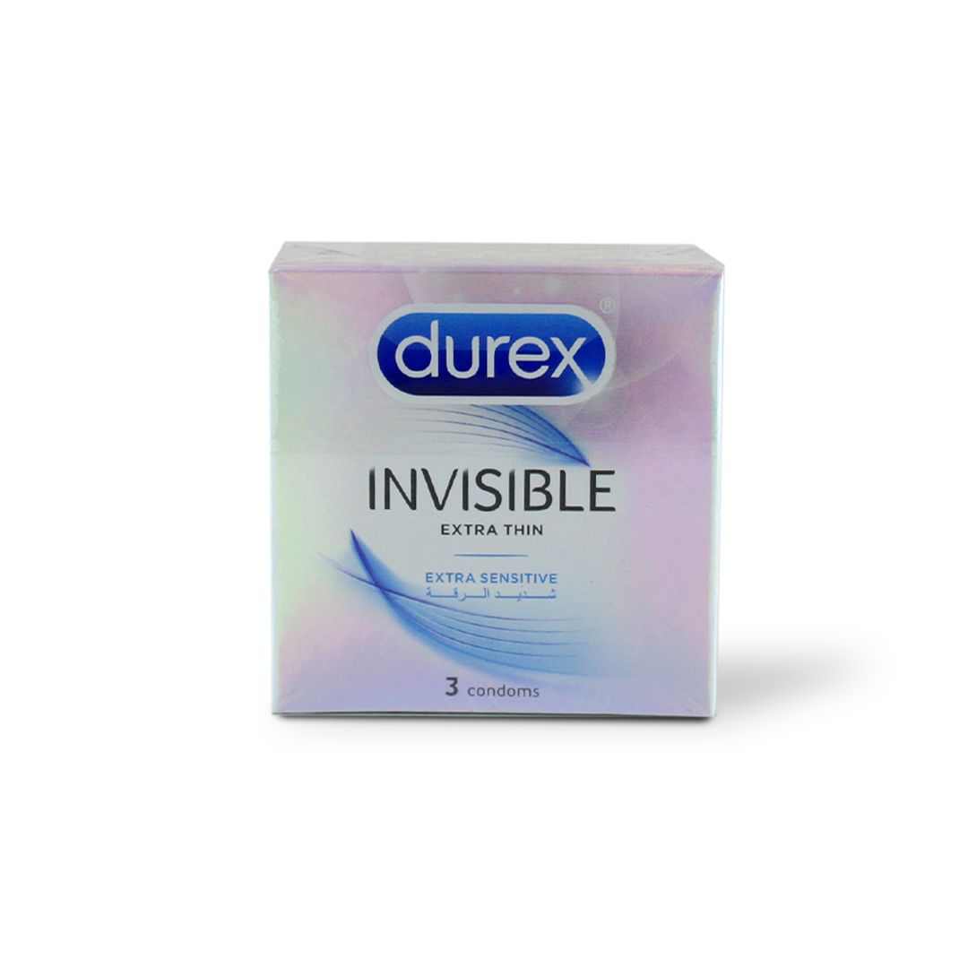 DUREX CONDOM INVISIBLE 3 S