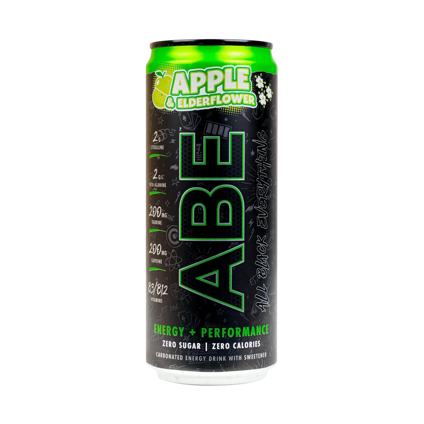 AN ABE ENERGY + PERFORMANCE APPLE & ELDERFLOWER 330 ML