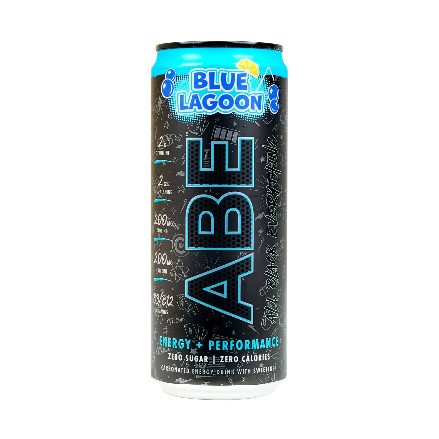 AN ABE ENERGY + PERFORMANCE BLUE LAGOON 330 ML