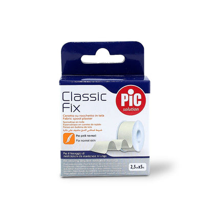 PIC PLASTER CLASSIC FIX 2.5 CM X 5 M