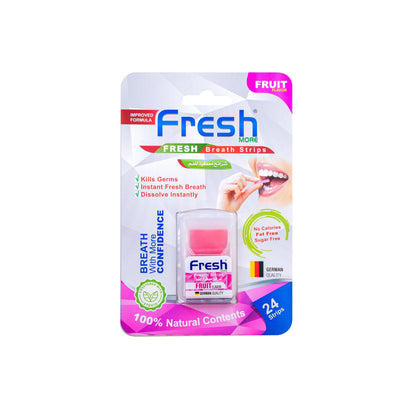 FRESH MOUTH BREATH STRIPS FRUIT 24 S