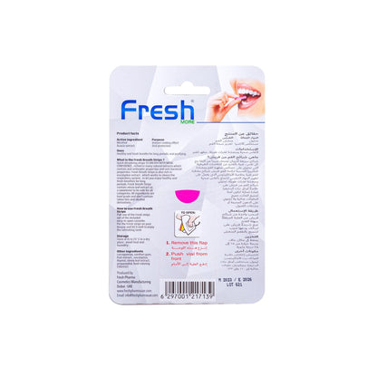 FRESH MOUTH BREATH STRIPS FRUIT 24 S