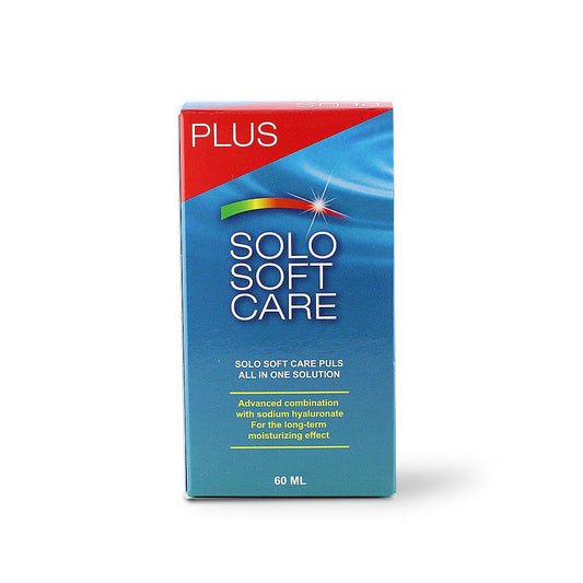 SOLO SOFT CARE PLUS CONTACT LENSES SOLUTION 60 ML