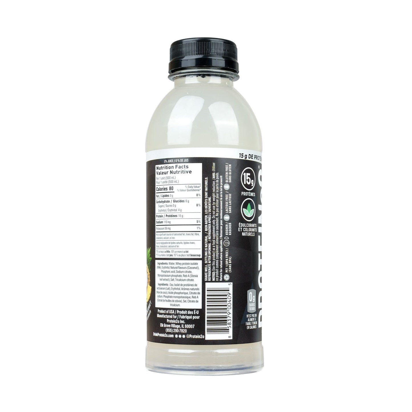 PROTEIN2O TROPICAL COCONUT 500 ML