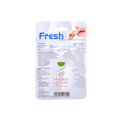 FRESH MOUTH BREATH STRIPS MINT 24 S