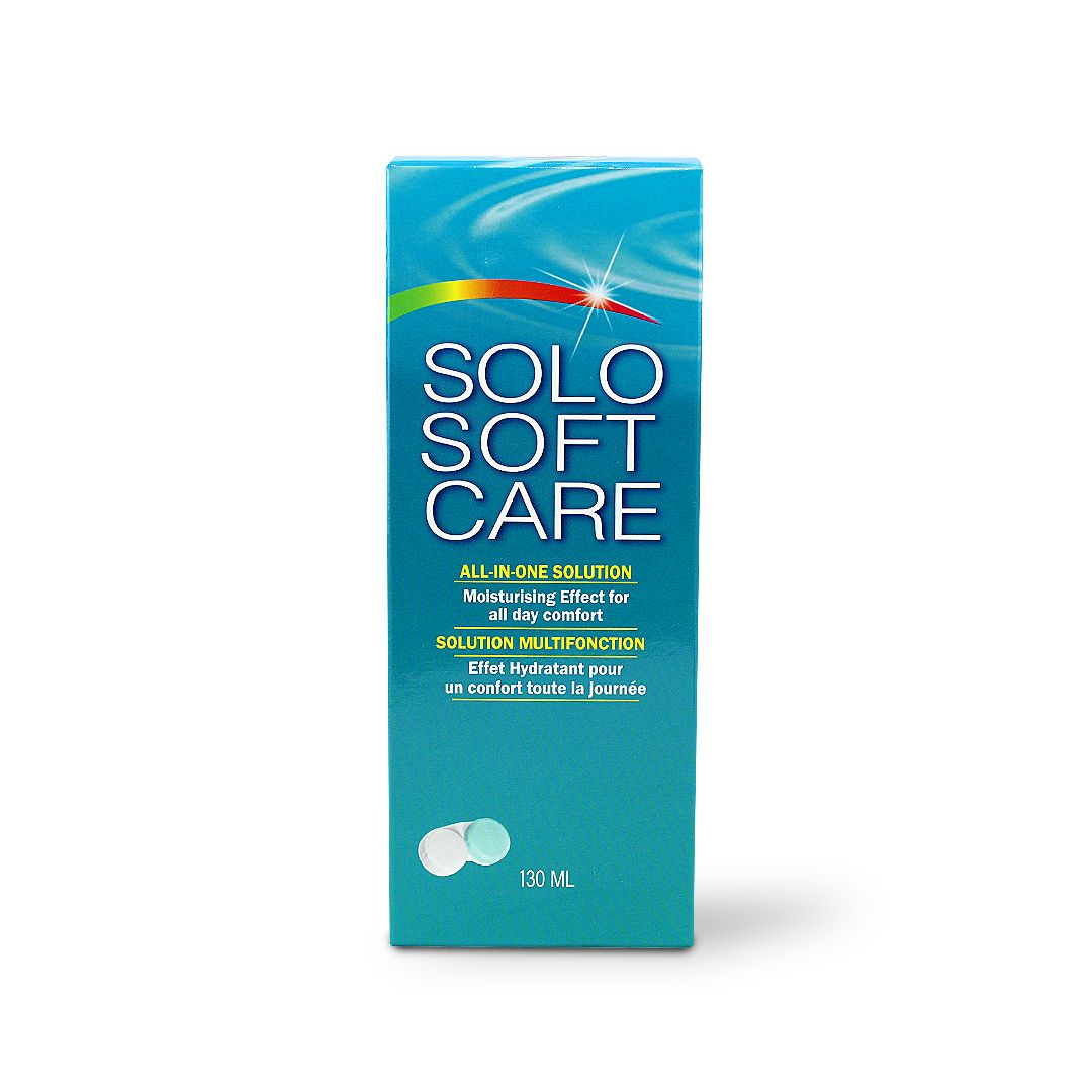 SOLO SOFT CARE CONTACT LENSES SOLUTION 130 ML