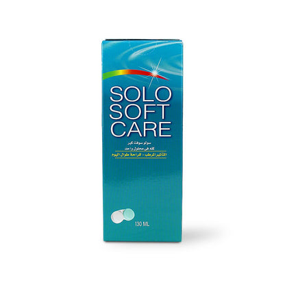 SOLO SOFT CARE CONTACT LENSES SOLUTION 130 ML