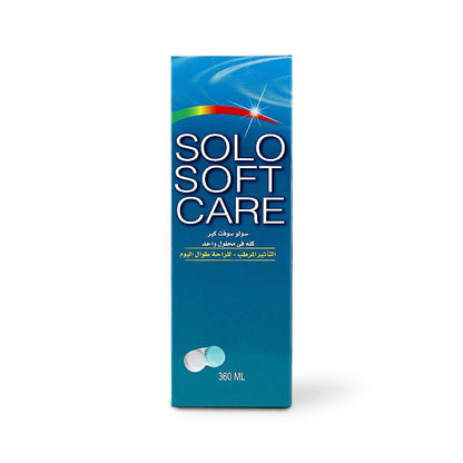 SOLO SOFT CARE CONTACT LENSES SOLUTION 360 ML