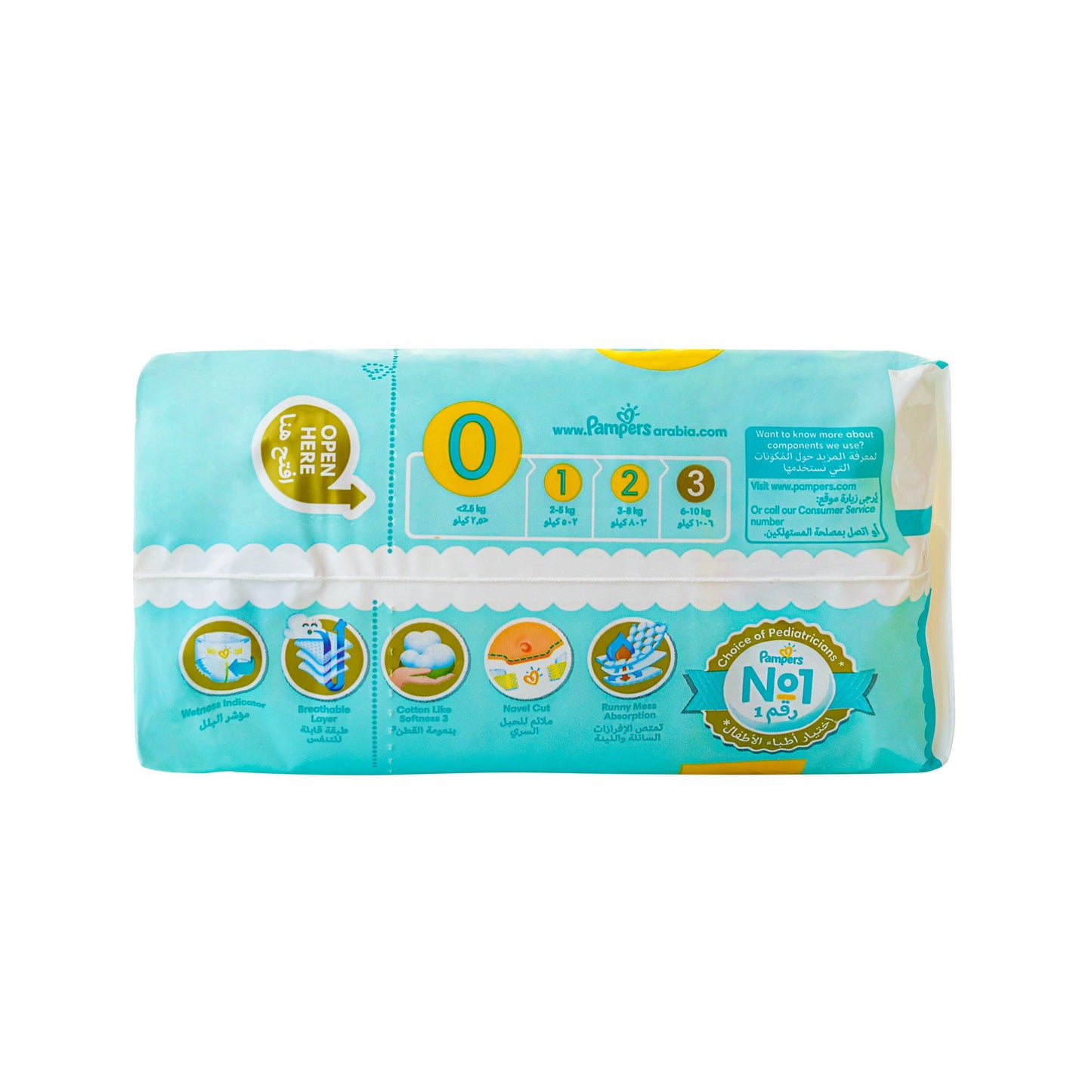 PAMPERS PREMIUM 0 NEW BORN 30 S