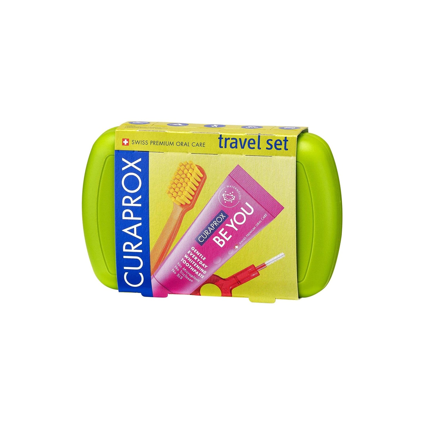 CURAPROX DENTAL TRAVEL SET GREEN