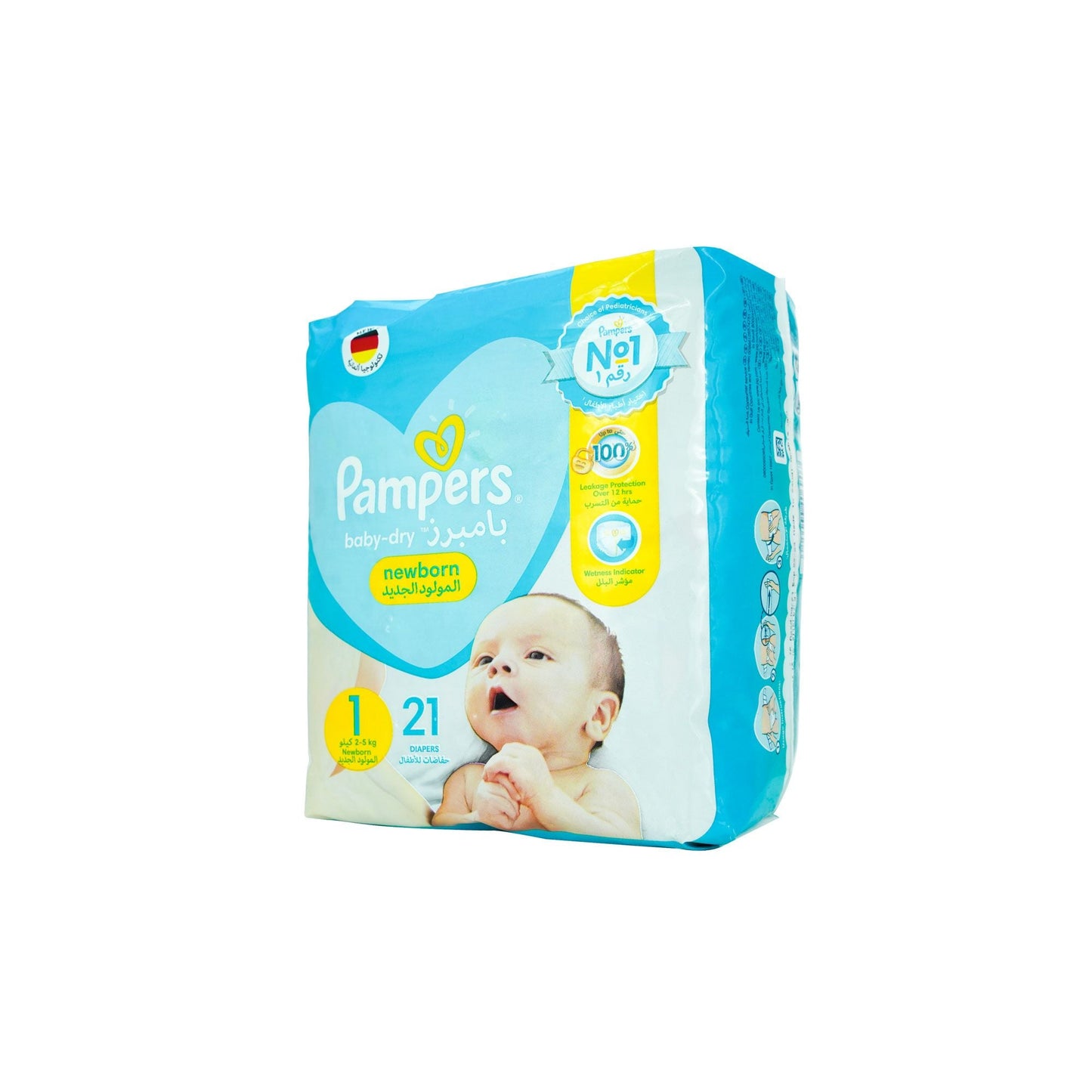 PAMPERS 1 NEW BORN 21 S