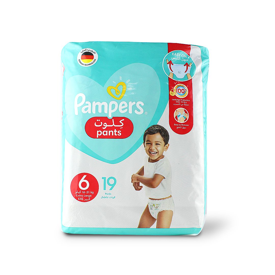 PAMPERS PANTS 6 XL 19 S