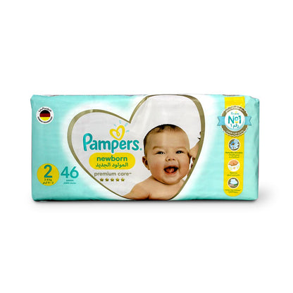 PAMPERS PREMIUM 2 SMALL 46 S