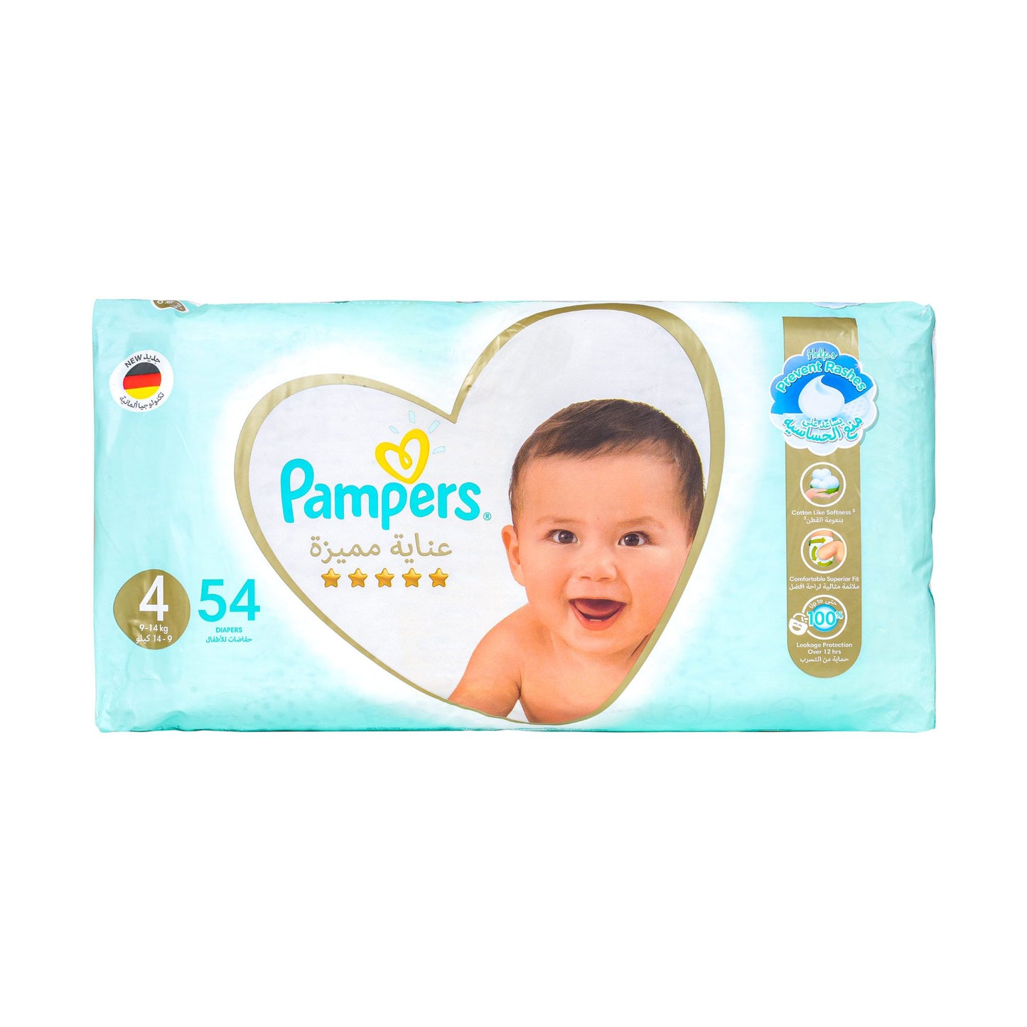 PAMPERS PREMIUM 4 LARGE 54 S