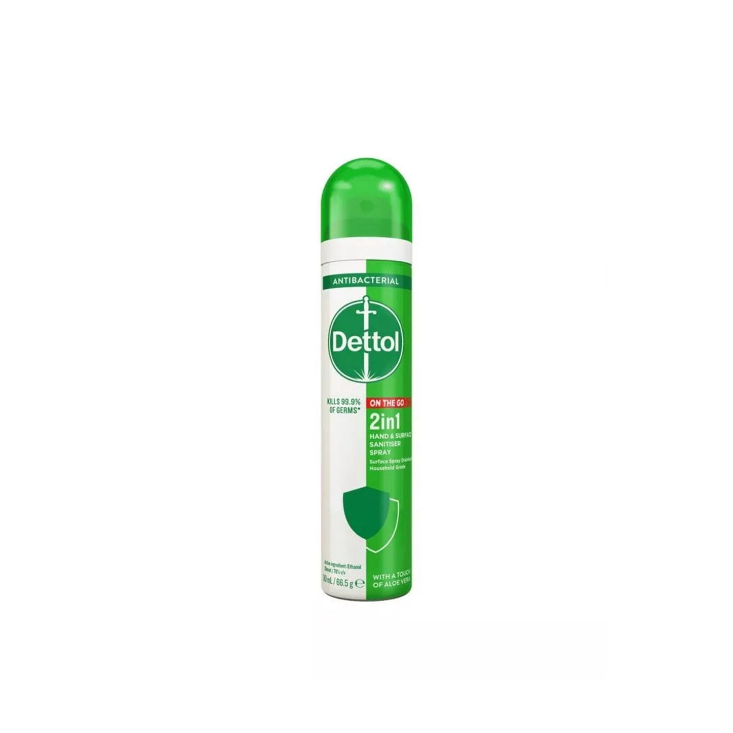 DETTOL 2 IN 1 SANITIZER SPRAY 90 ML