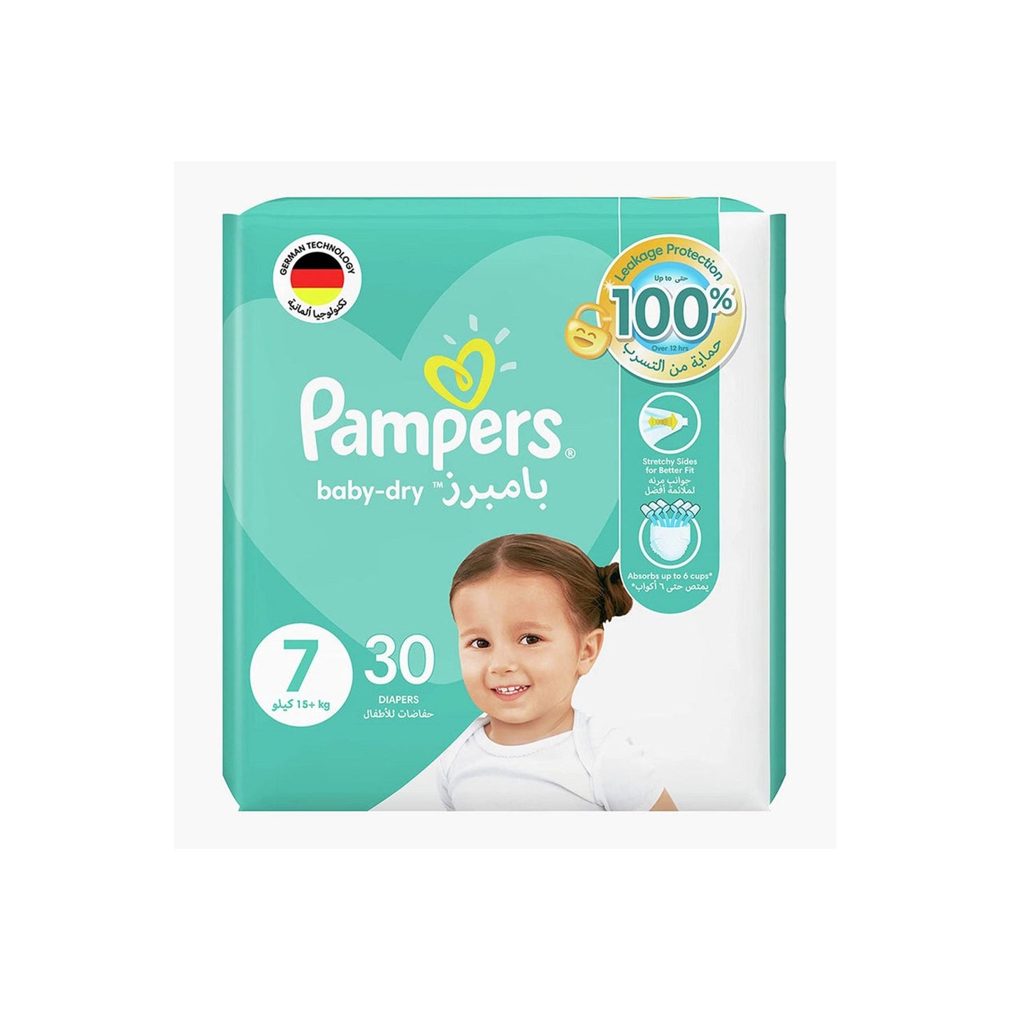 PAMPERS 7 15+ KG 30 S