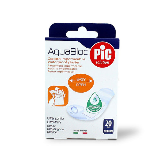 PIC PLASTER AQUABLOC MEDIUM 20 S