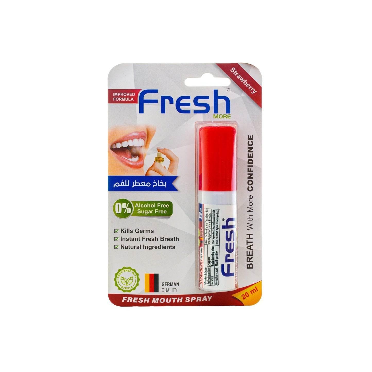 FRESH MOUTH SPRAY STRAWBERRY 20 ML